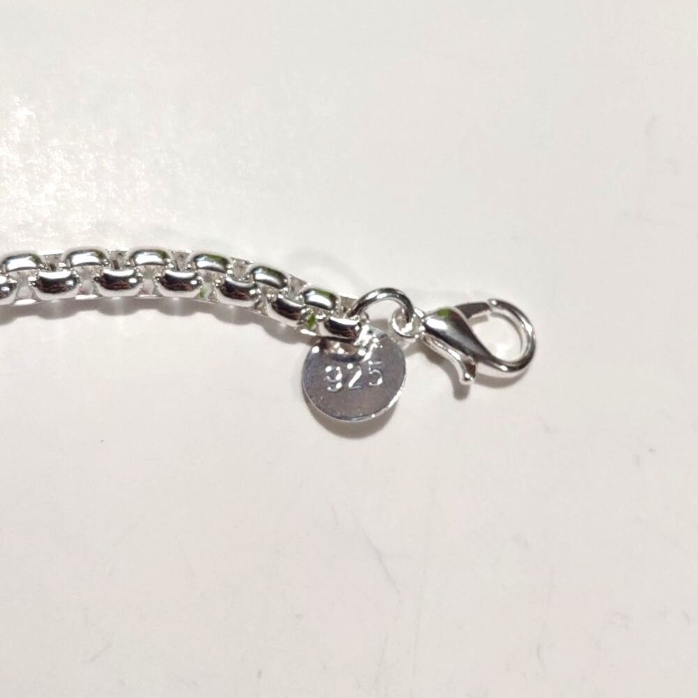 925 Silver Bracelet Box Chain Sterling Valentines Birthday Anniversary Gift NEW!
